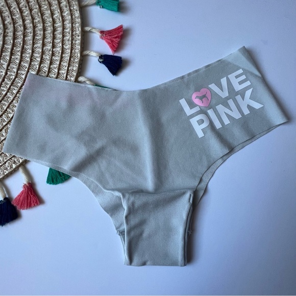 Victoria's Secret PINK No Show Cheekster Panty Pack of 5 Large NEW - Picture 7 of 8